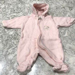Burberry fleece winter romper